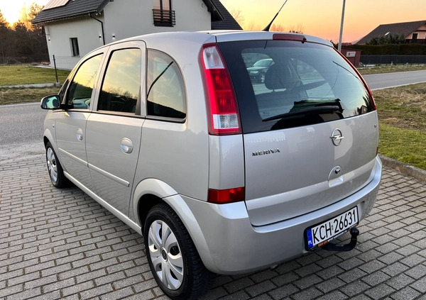 Opel Meriva cena 12900 przebieg: 167459, rok produkcji 2005 z Mirsk małe 596